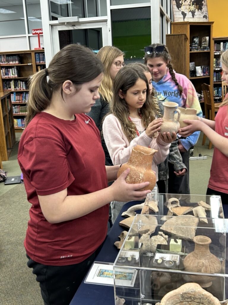 6th Graders Explore the Past with Archaeologist Niki Lainhart