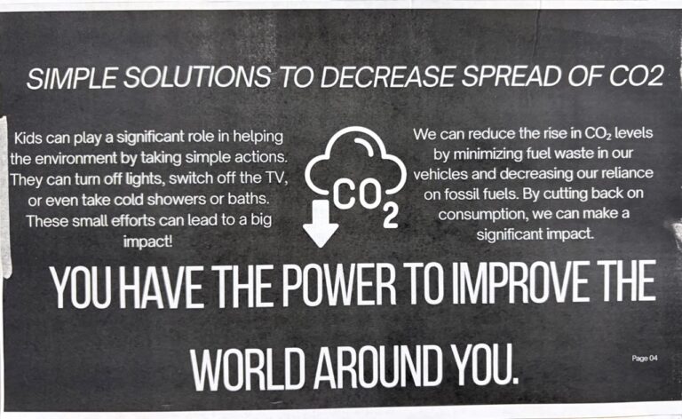 Earth in Their Hands: Students Present on CO₂ and Sustainability